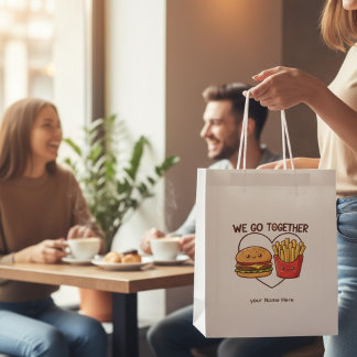 Sacola Para Presentes Média Badge