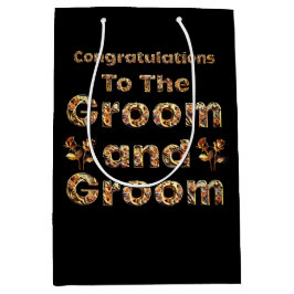 Sacola Para Presentes Média Bag de Presente de Casamento