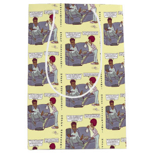 Sacola Para Presentes Média Bag de presente de taxa de divórcio