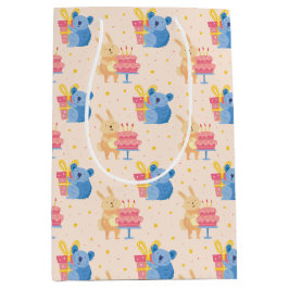 Sacola Para Presentes Média Bag de Presente Médio para Animais de Bela Noite