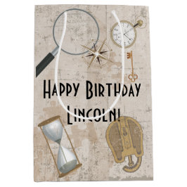 Sacola Para Presentes Média Bag de presentes da sala de evacuação personalizad