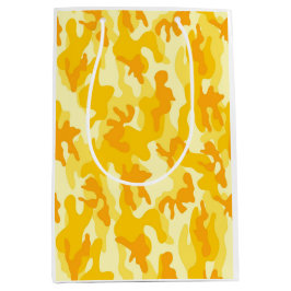 Sacola Para Presentes Média Bag de presentes multipropósito amarelo-Ouro brilh