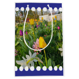 Sacola Para Presentes Média Bag de presentes personalizada floral