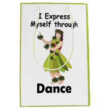 Bailarina de Hula se Expressando Através da Dança