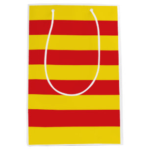 Sacola Para Presentes Média Bandeira Catalã