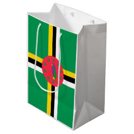 Sacola Para Presentes Média Bandeira da Domínica