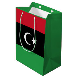 Sacola Para Presentes Média Bandeira da Líbia