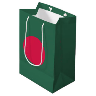 Sacola Para Presentes Média bandeira de Bangladesh