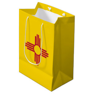 Sacola Para Presentes Média Bandeira do estado de New mexico
