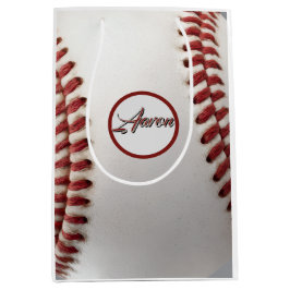 Sacola Para Presentes Média Basebol Personalizado
