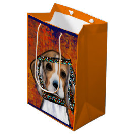 Sacola Para Presentes Média Beagle