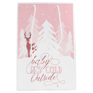 Sacola Para Presentes Média Bebê de Onederland do inverno é saco exterior fr