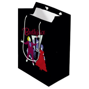 Sacola Para Presentes Média Beetlesumo Casamento de Beetlesumo e Lydia