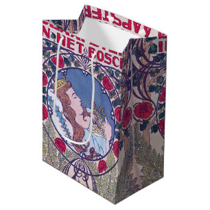 Sacola Para Presentes Média Beleza Dormindo, Arte Cobrir, Van Caspel