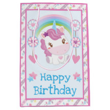 Belo Aniversário do Unicórn e do Arco-Íris