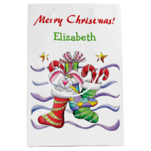 Belo Coelhinho de Natal Personalizado