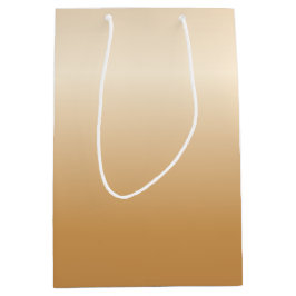 Sacola Para Presentes Média Bels de cobre metálicas