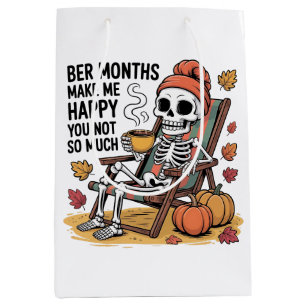 Sacola Para Presentes Média Ber Meses Me Faz Feliz Você Não É Tão Estranho