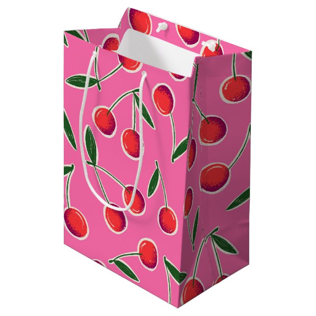 Sacola Para Presentes Média Berry Berry Birthday - Bag (Frente inclinada)