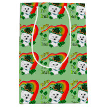 Bichon Frise Saint Patricks Day