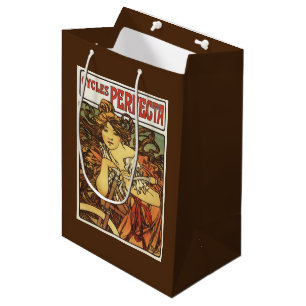 Sacola Para Presentes Média Bicicletas de Perfecta com cargo da propaganda da