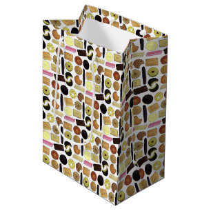 Sacola Para Presentes Média Biscoitos britânicos Pão-de-Atalho Rich Tea Digest