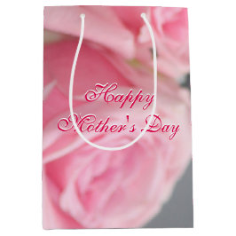 Sacola Para Presentes Média Blogues de Rosa de jardim