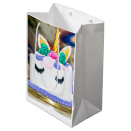 Sacola Para Presentes Média Bolo de aniversário Saco de Presente Médio