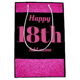 Sacola Para Presentes Média bolsa de presente de aniversário personalizado e n