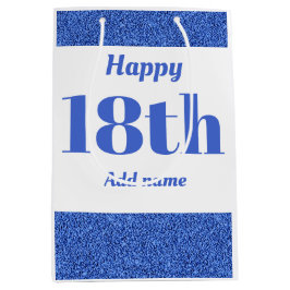Sacola Para Presentes Média bolsa de presente de aniversário personalizado e n