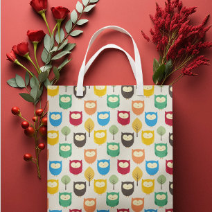 Sacola Para Presentes Média Bolsa de Presente de Cartoon Multicolor
