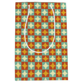 Sacola Para Presentes Média Bolsa de Presente Geométrica Moderna do Século Méd