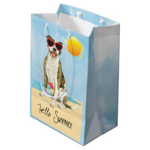 Sacola Para Presentes Média Bolsa de Presente Médio Terrier Terrier