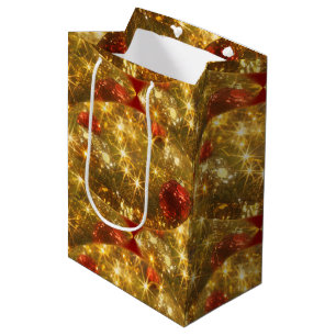 Sacola Para Presentes Média Bolsa de Presentes de Natal
