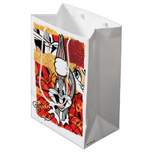 Sacola Para Presentes Média BOLSAS DE CARRO™ INSETOS BUNNY™ Gráfico
