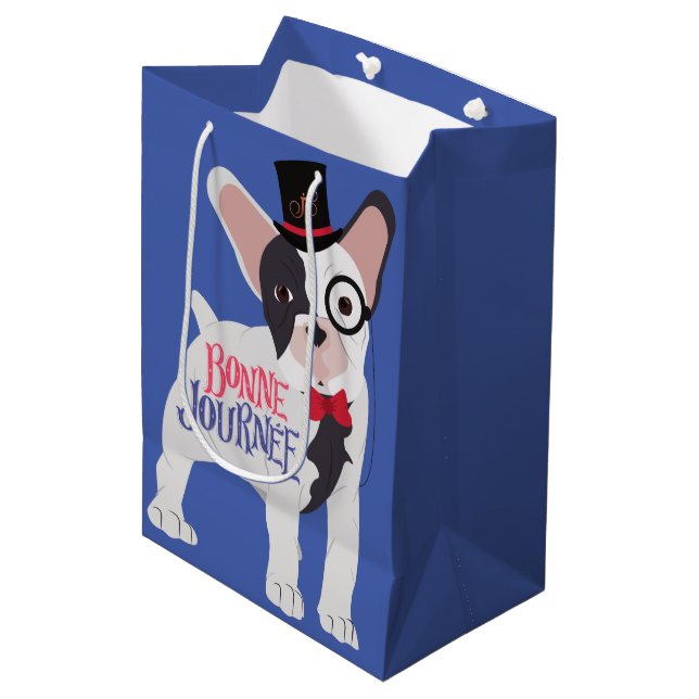 Sacola Para Presentes Média Bonne Journée   (Frente inclinada)