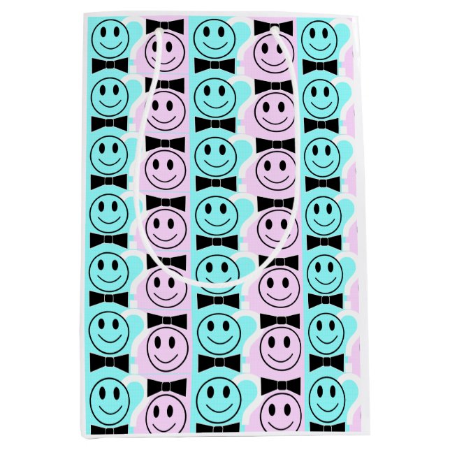 Sacola Para Presentes Média Boy or Girl Party  (Frente)