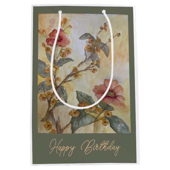 Sacola Para Presentes Média Brianne Gift Bag (Frente)