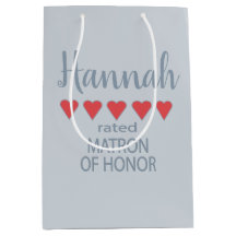 Bridal e Festa de casamento 5 Caração de Honra