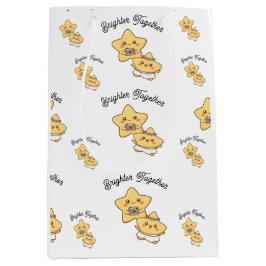 Sacola Para Presentes Média Brighter Together – Gift bag