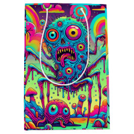 Sacola Para Presentes Média Brincadeira Psicodélica