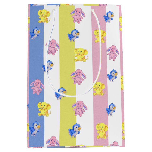 Sacola Para Presentes Média Brinquedos de presente (Frente)