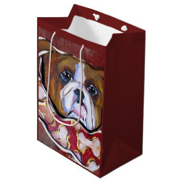 Sacola Para Presentes Média Bulldog