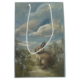 Sacola Para Presentes Média Bunny Lane