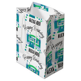 Sacola Para Presentes Média Bunt House Jumping Castle Birthday