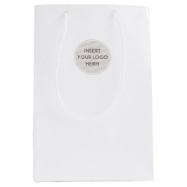 Sacola Para Presentes Média BUSINESS LOGO PACKAGING modern professional