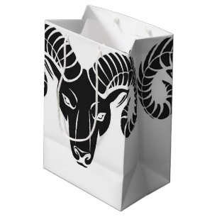 Sacola Para Presentes Média Cabeça da ram
