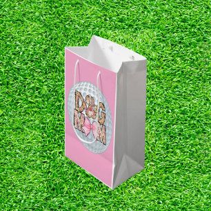 Sacola Para Presentes Média Cachorro Mãe Golf