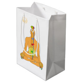 Sacola Para Presentes Média Cakras Sentados