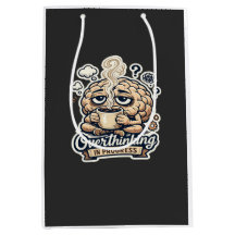 Camiseta Engraçada Pensando Excessivamente Em Anda
